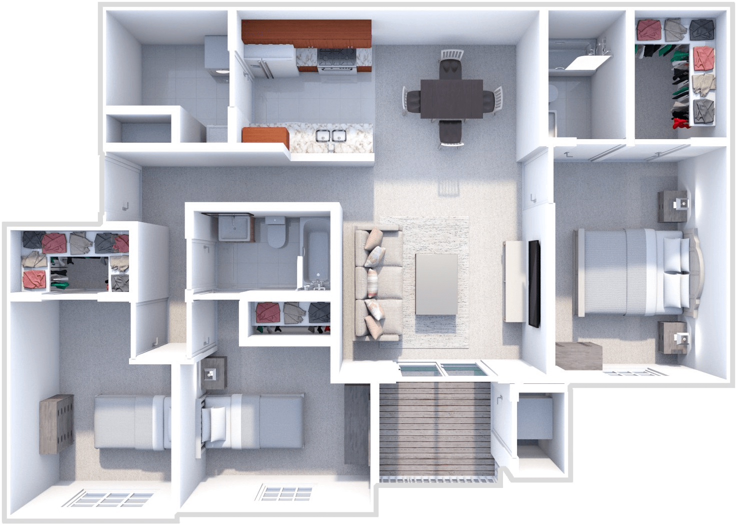 The Fitzgerald floor plan